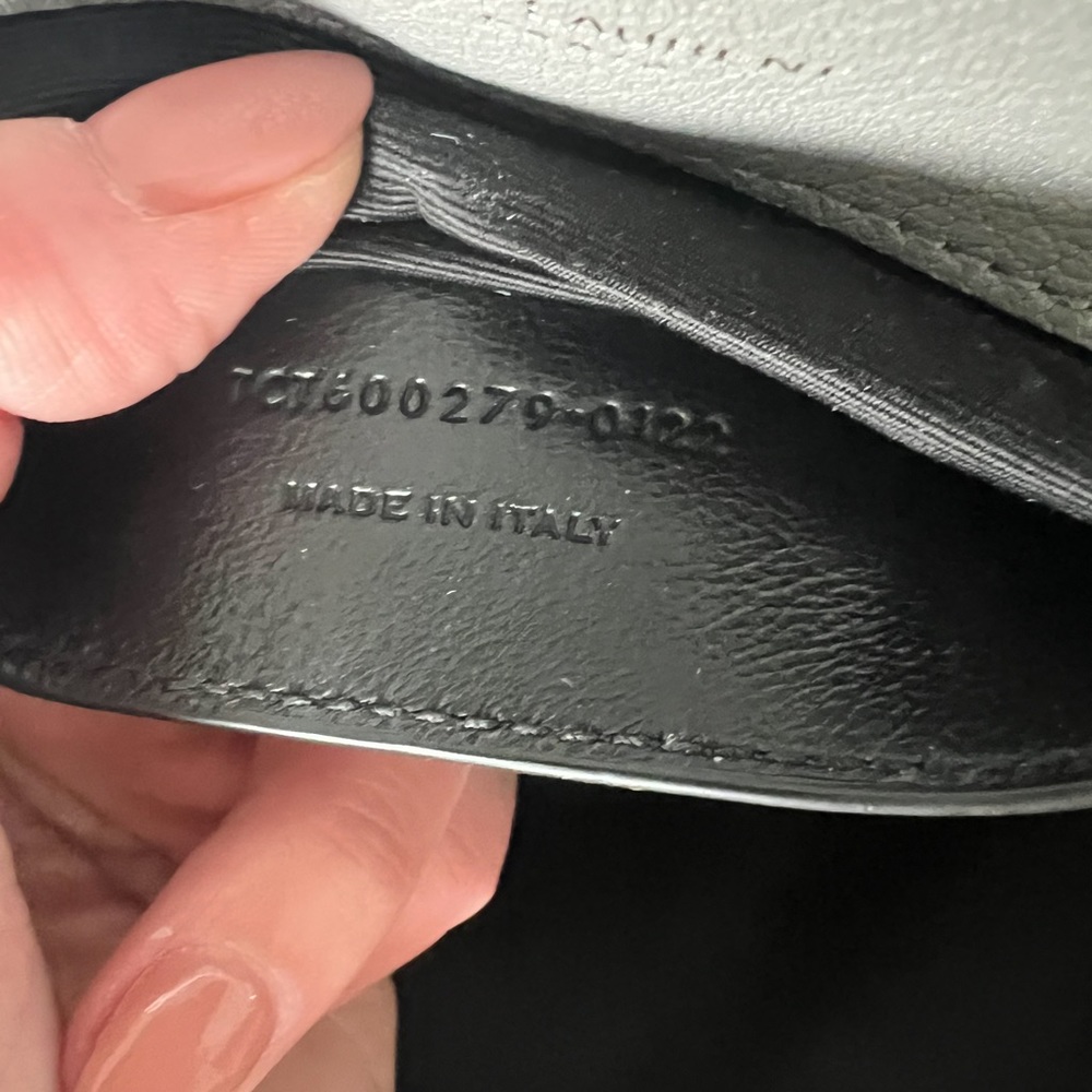 YSL Saint Laurent Medium College Chain Bag in Stone Gray - Picture 7 of 10